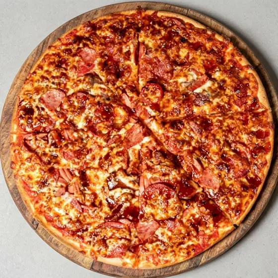 Meat Lovers pizza from Pizza Master, delivered to Lindfield