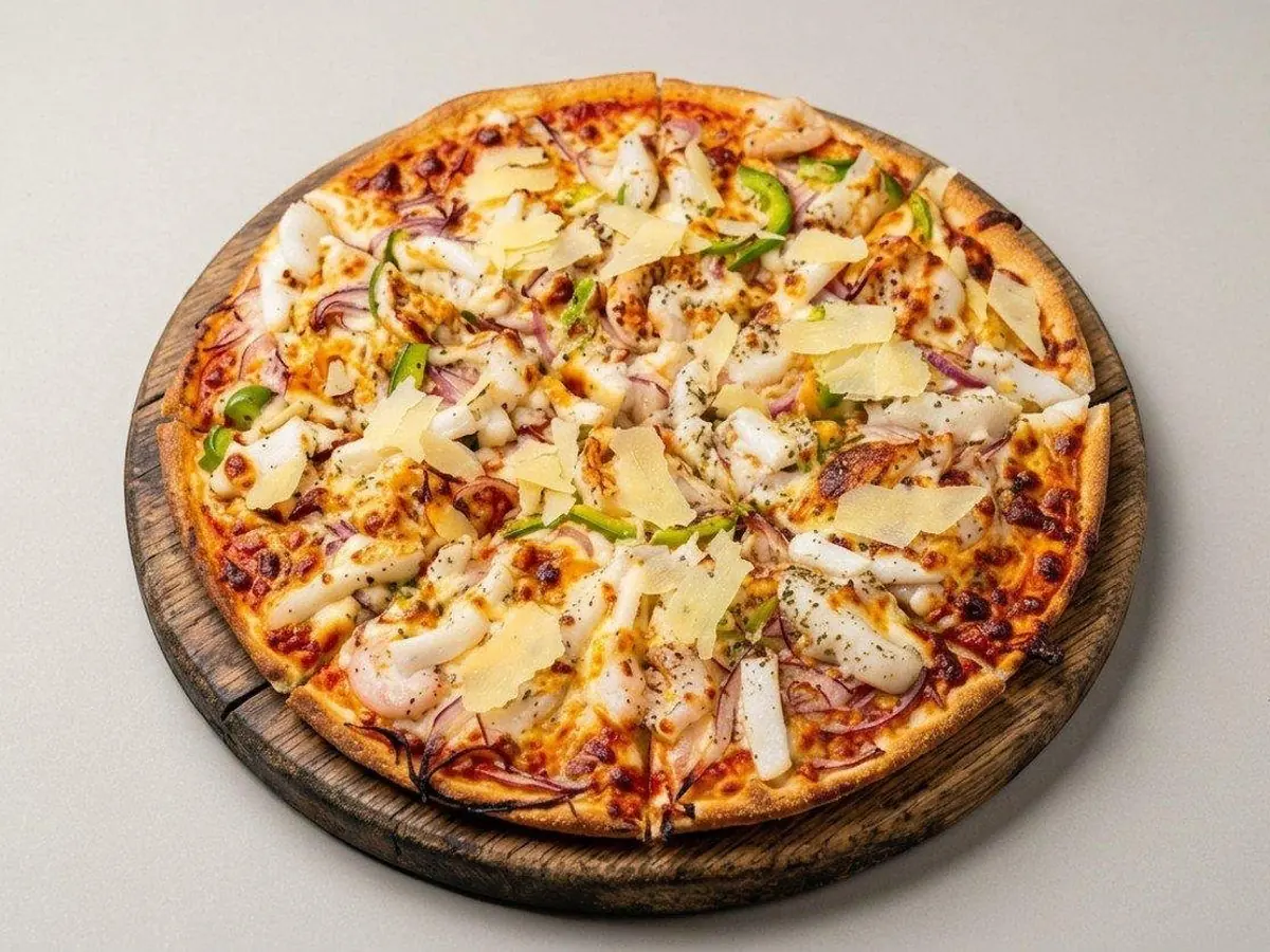 Pacific Supreme pizza delivered to Chatswood West by Pizza Master