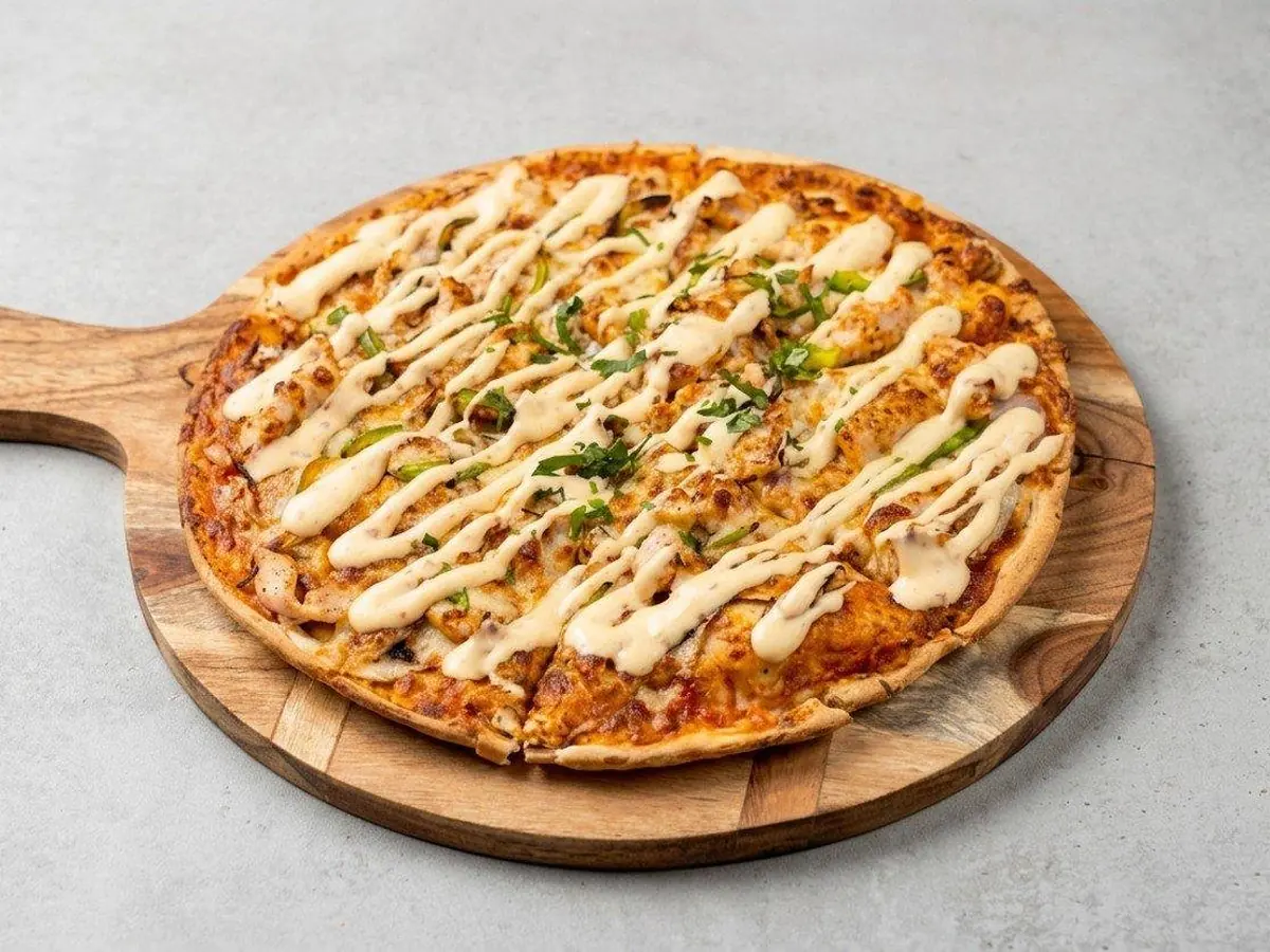 Peri Peri pizza delivered to Roseville by Pizza Master